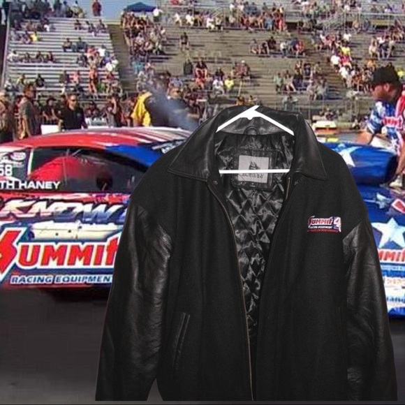 Summit Racing® 40th Anniversary Leather Jacket - Picture 2 of 6